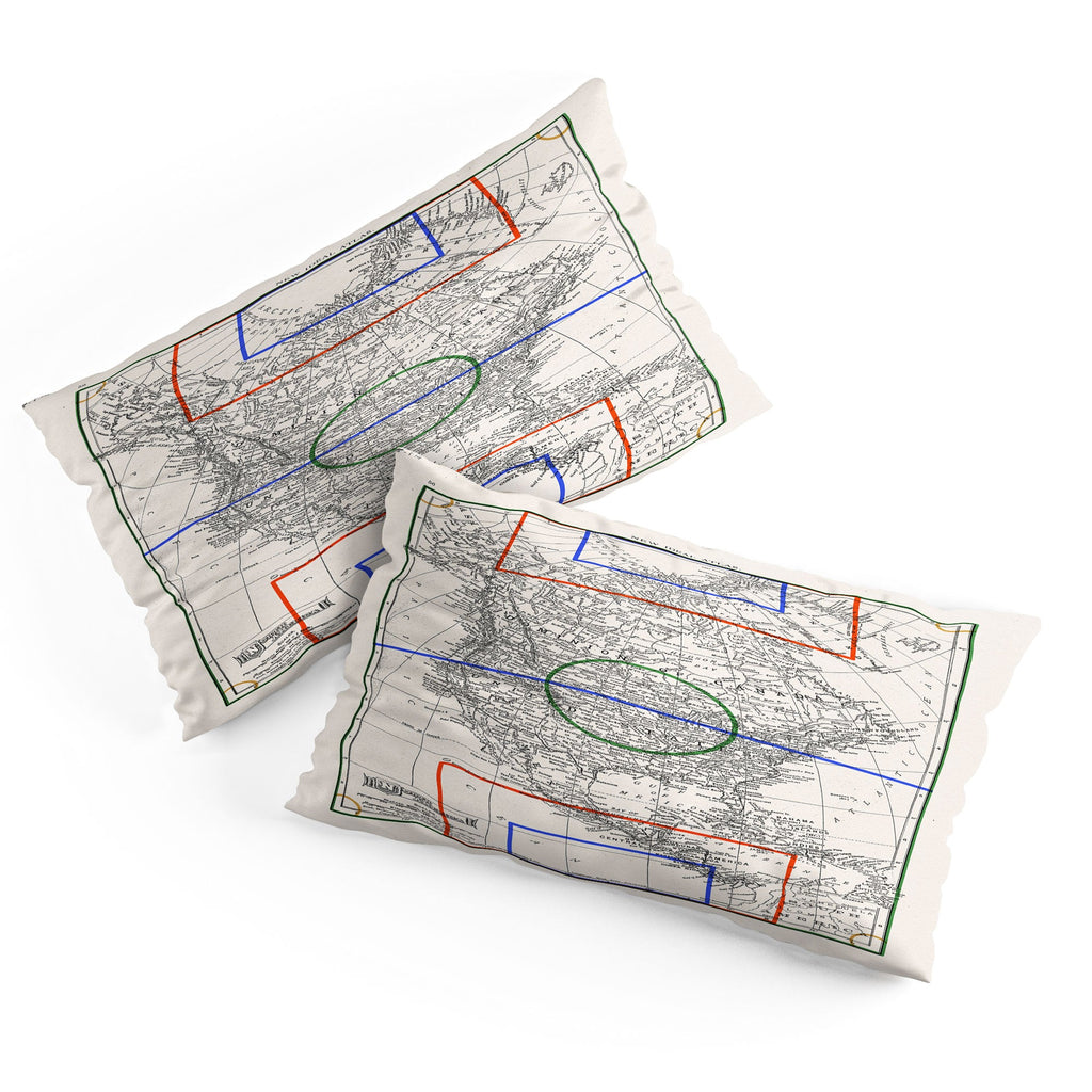 Society6 Design Studio Three Nations One Pitch Pillow Shams