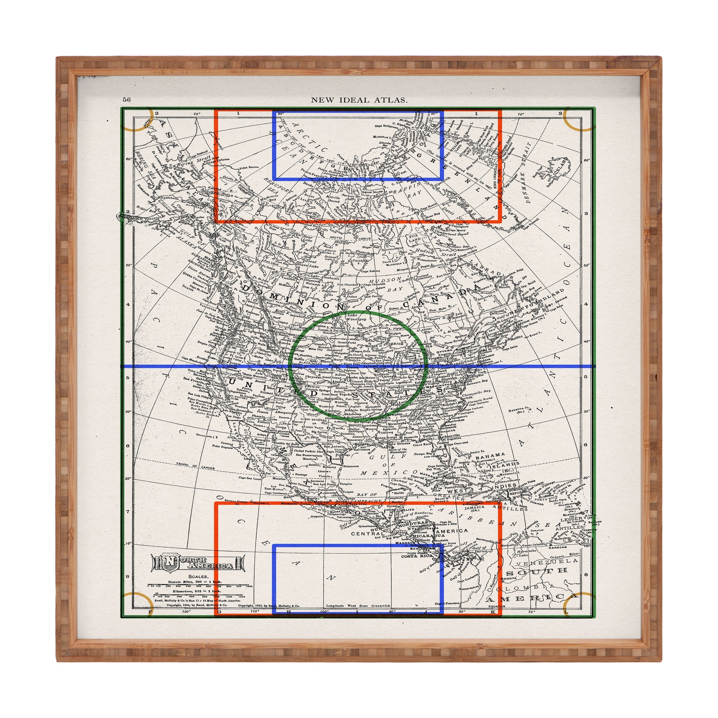 Society6 Design Studio Three Nations One Pitch Square Tray