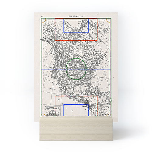 Society6 Design Studio Three Nations One Pitch Mini Art Print