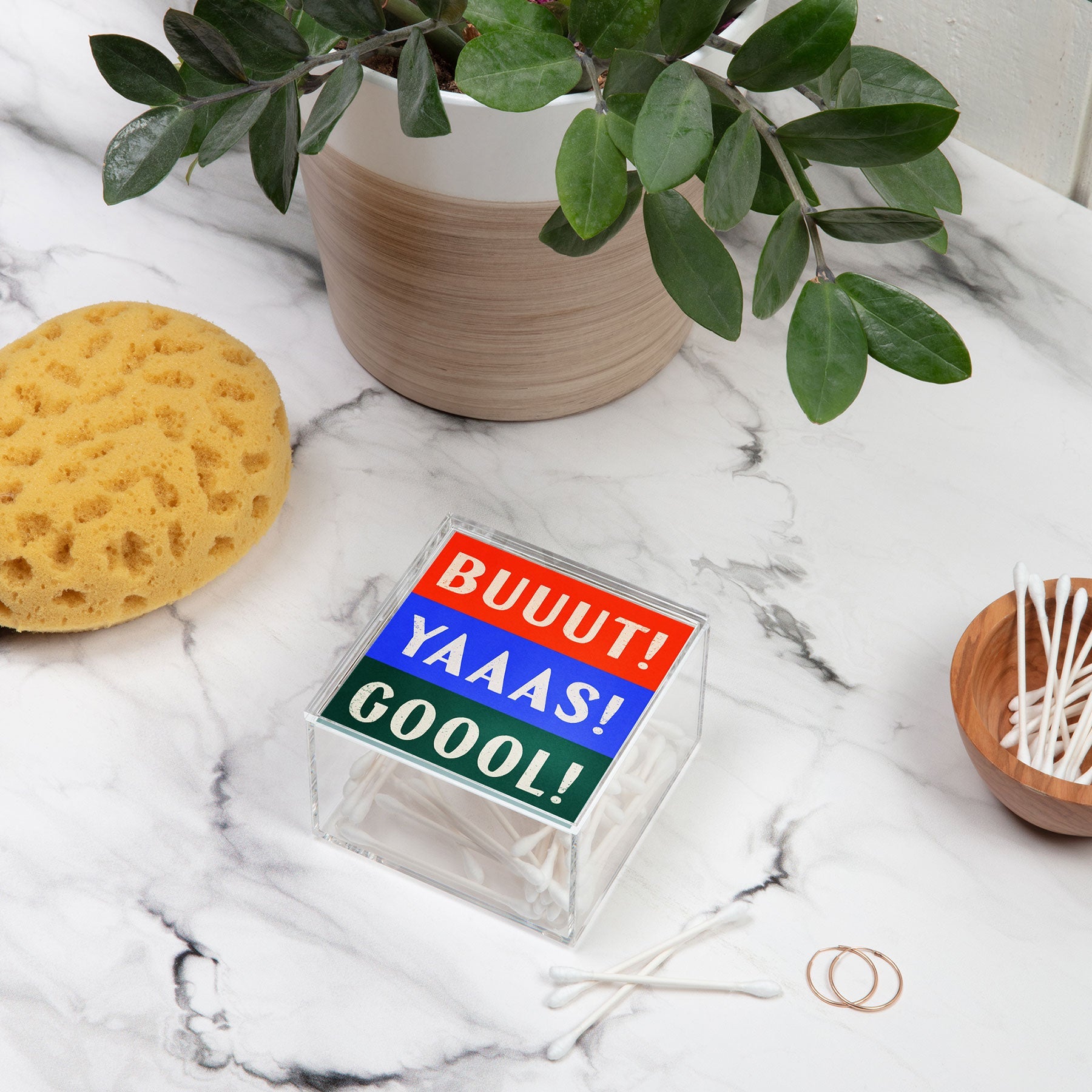 Society6 Design Studio Trilingual Goal Acrylic Box