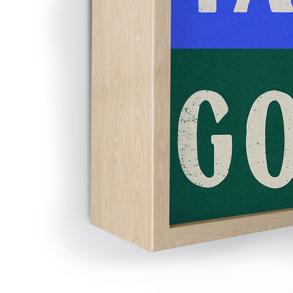 Society6 Design Studio Trilingual Goal Framed Mini Art Print