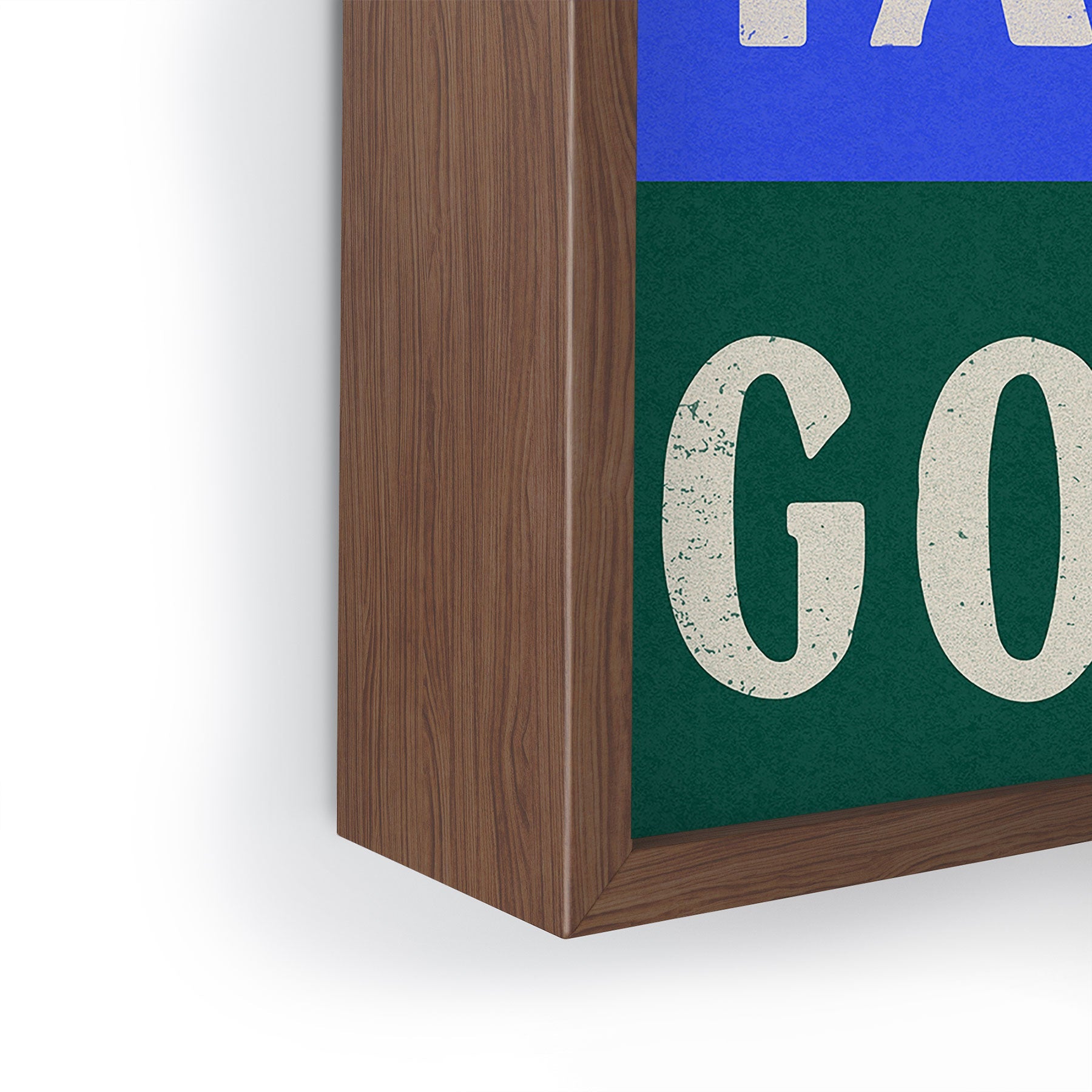 Society6 Design Studio Trilingual Goal Framed Mini Art Print