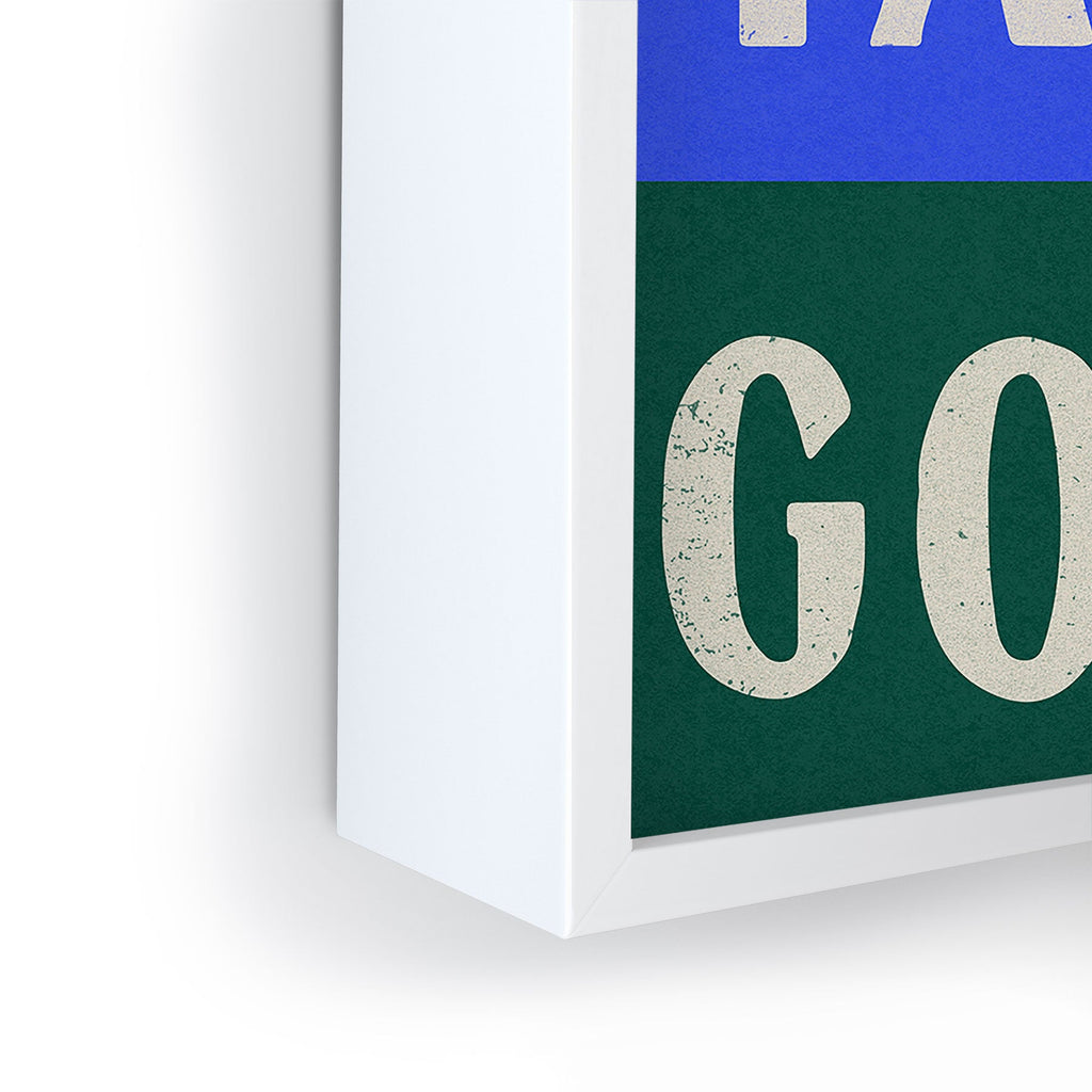 Society6 Design Studio Trilingual Goal Framed Mini Art Print