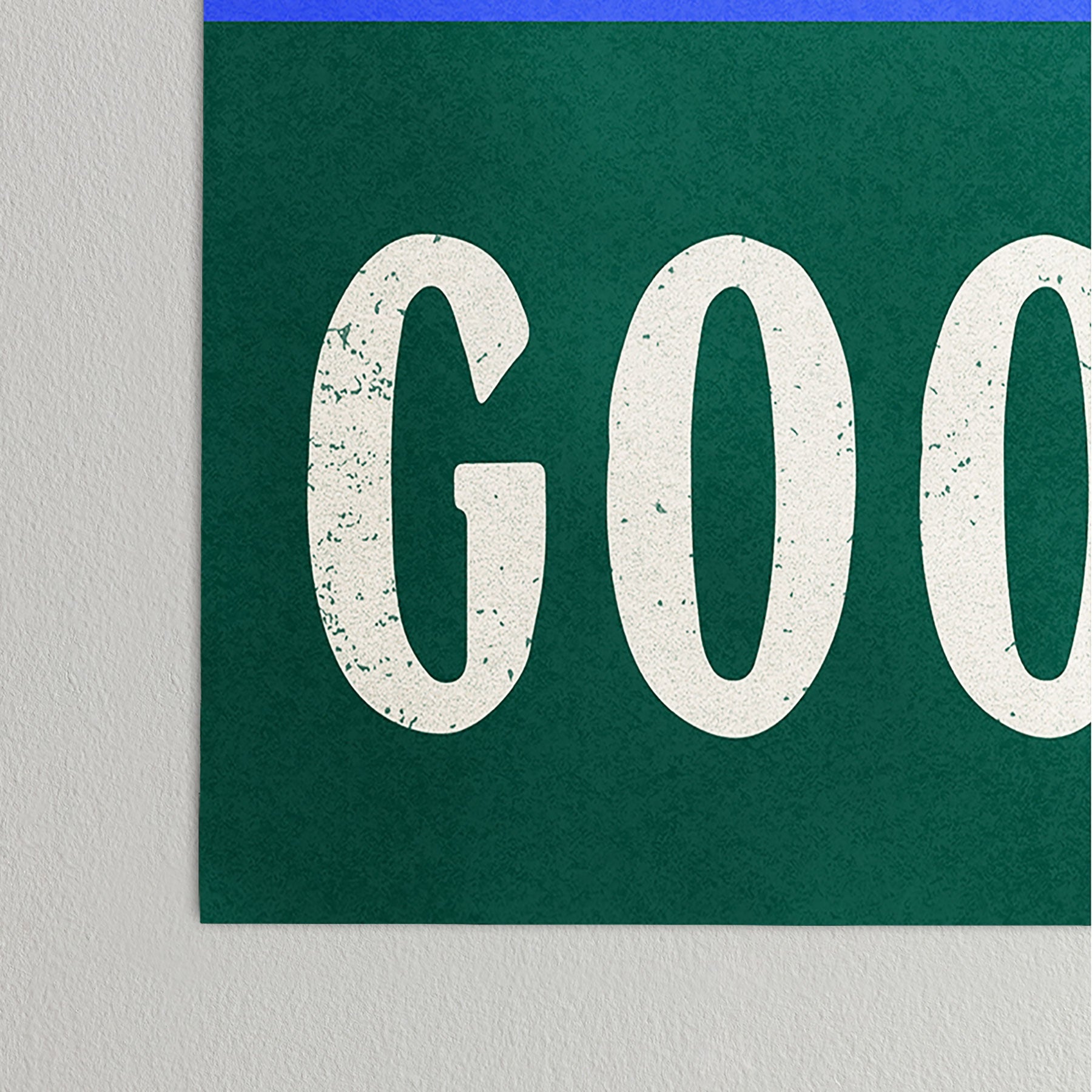 Society6 Design Studio Trilingual Goal Poster