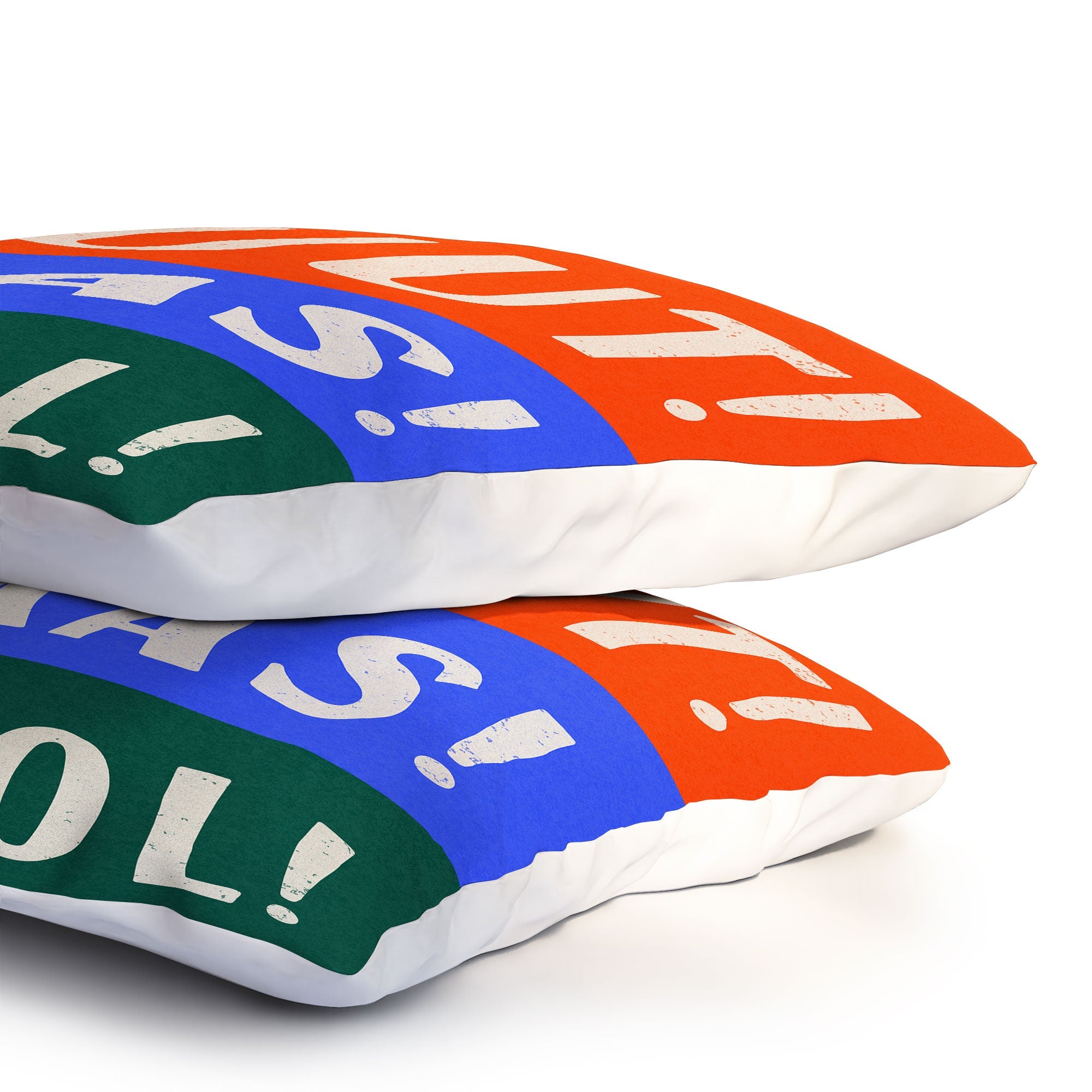 Society6 Design Studio Trilingual Goal Pillow Shams