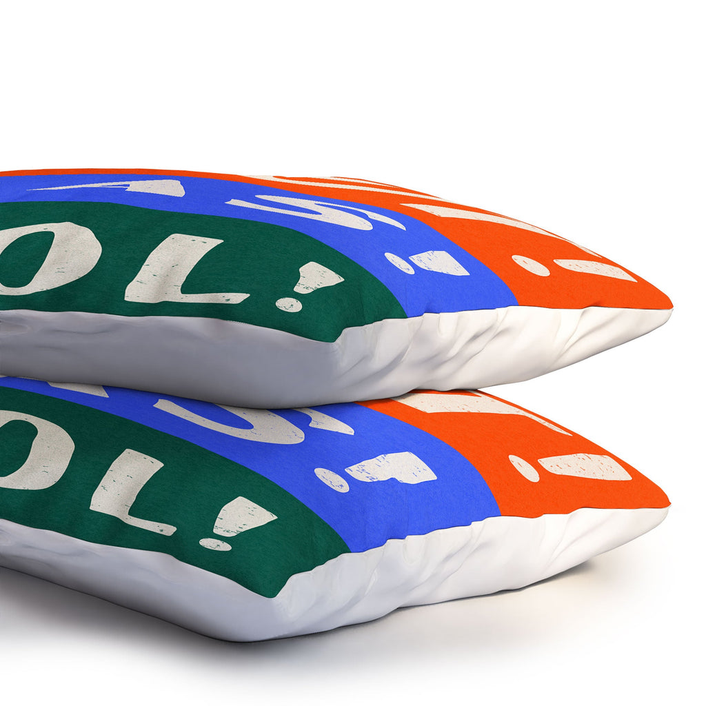 Society6 Design Studio Trilingual Goal Pillow Shams
