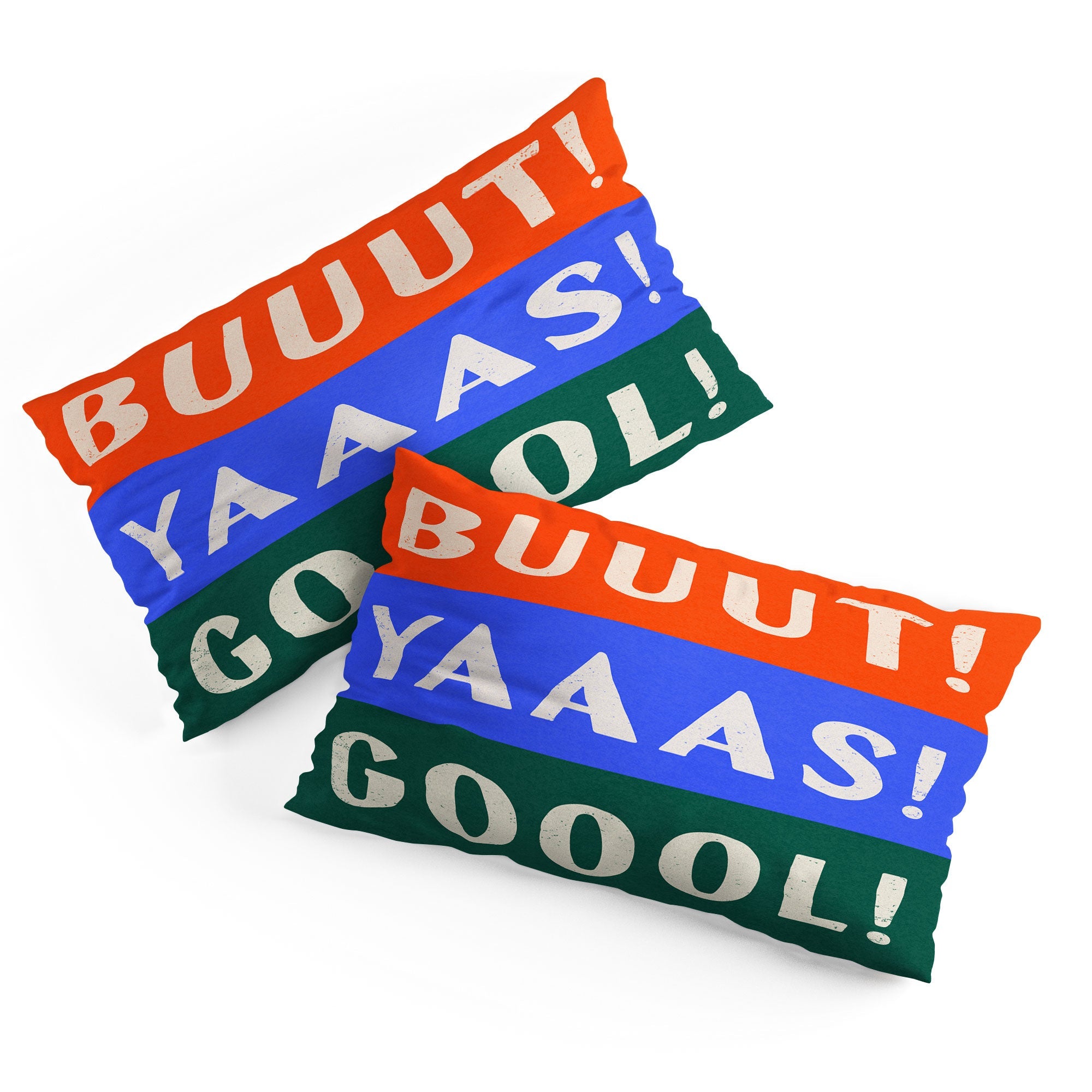 Society6 Design Studio Trilingual Goal Pillow Shams