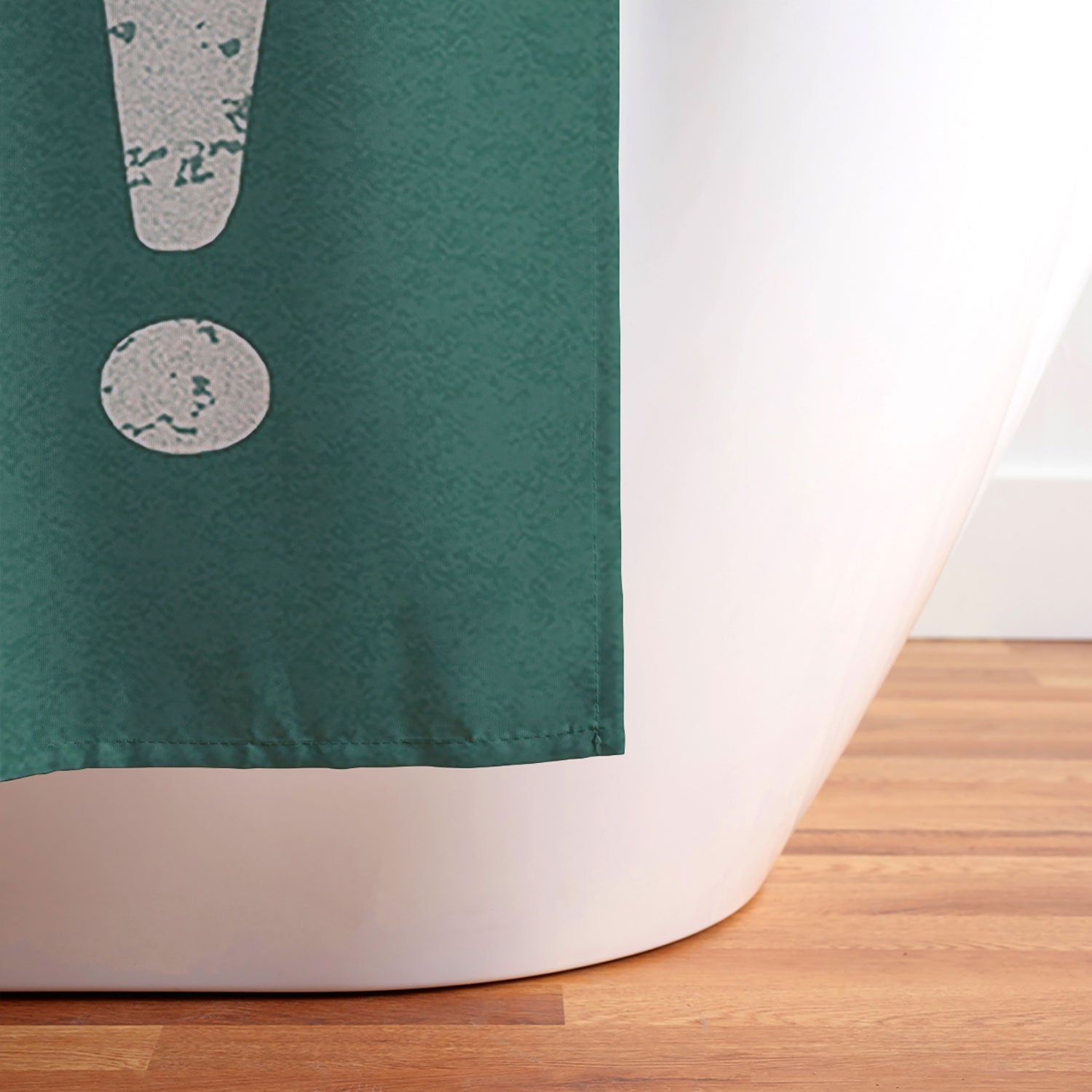 Society6 Design Studio Trilingual Goal Shower Curtain