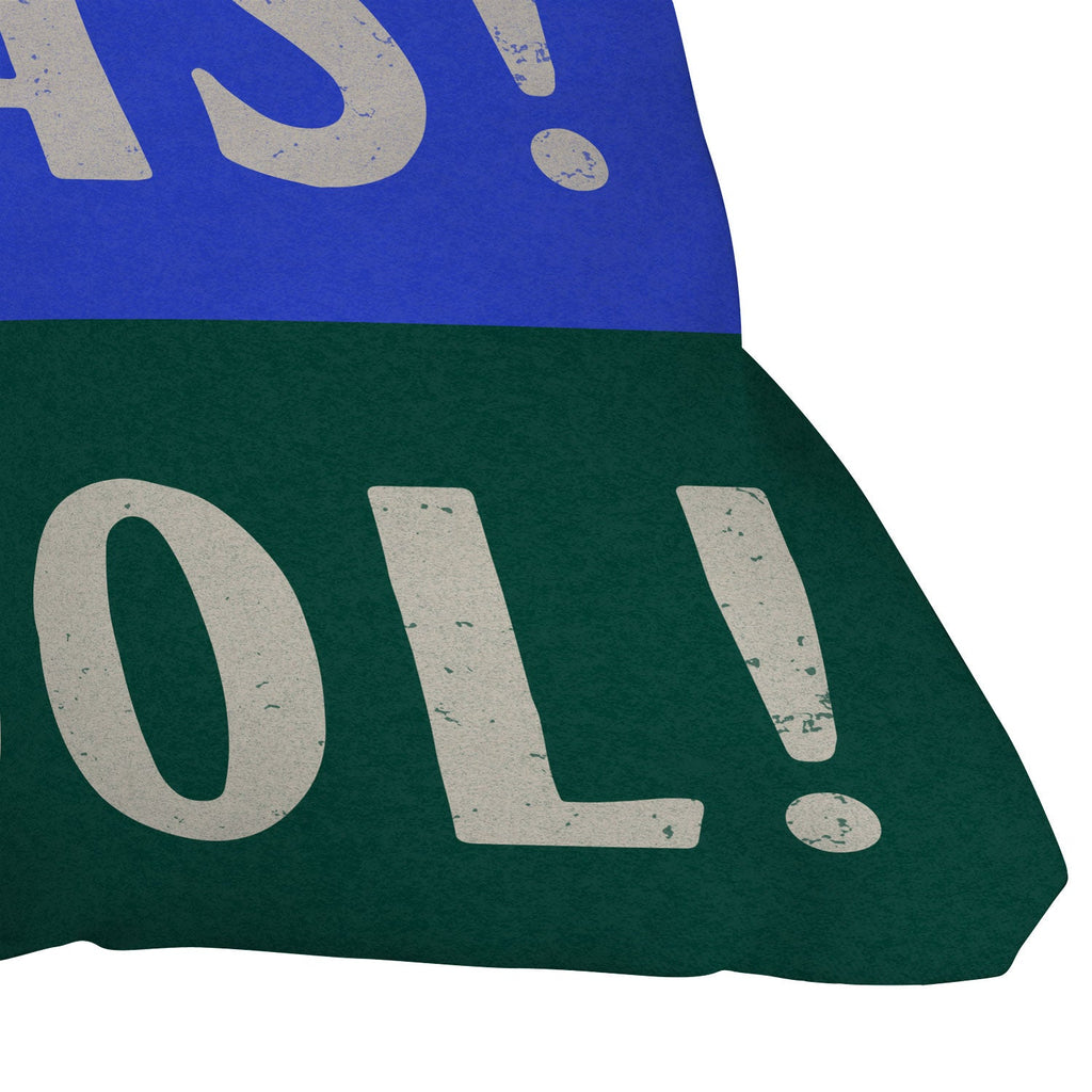 Society6 Design Studio Trilingual Goal Outdoor Throw Pillow