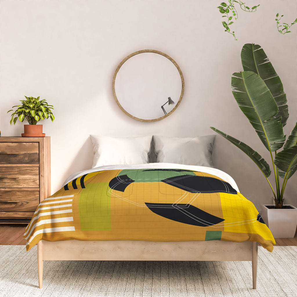 Society6 Design Studio USA 26 Soccer Poster 5 Color Comforter