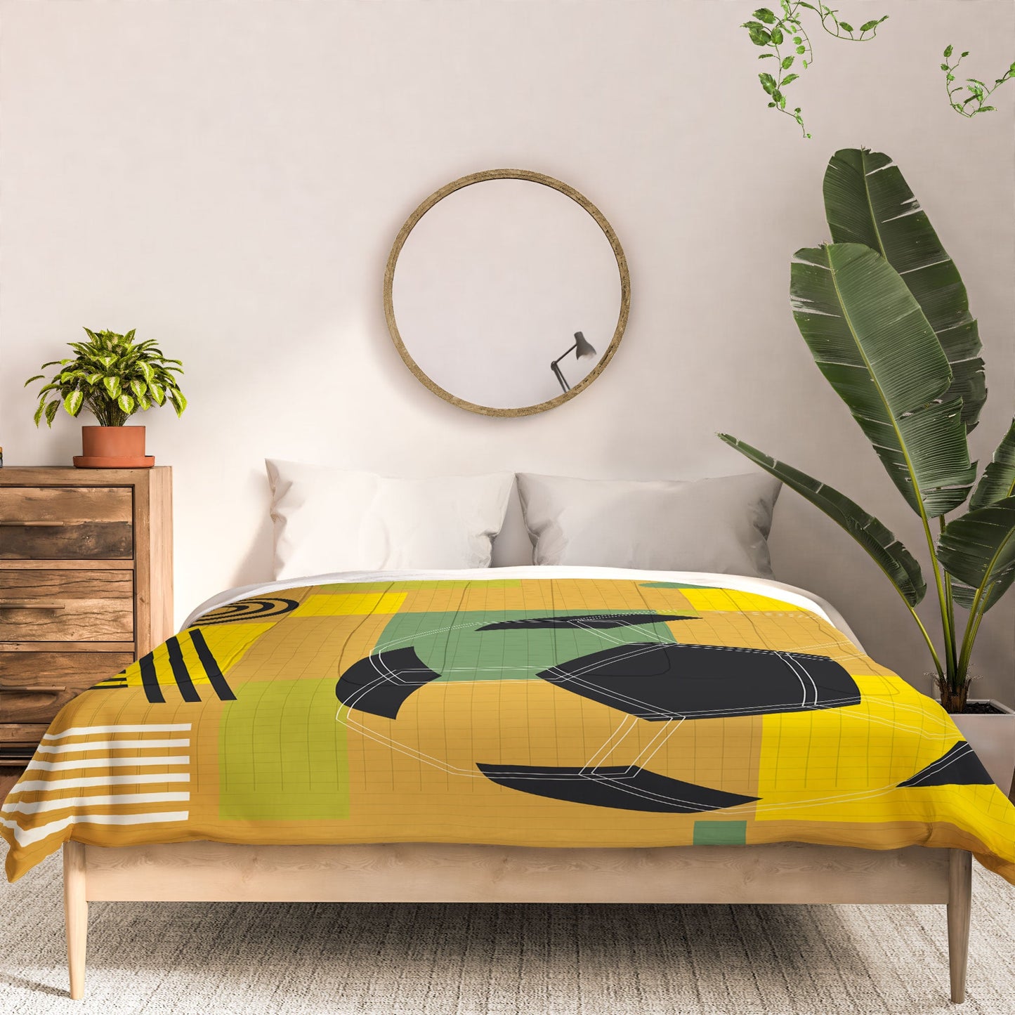 Society6 Design Studio USA 26 Soccer Poster 5 Color Comforter