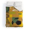Society6 Design Studio USA 26 Soccer Poster 5 Color Comforter