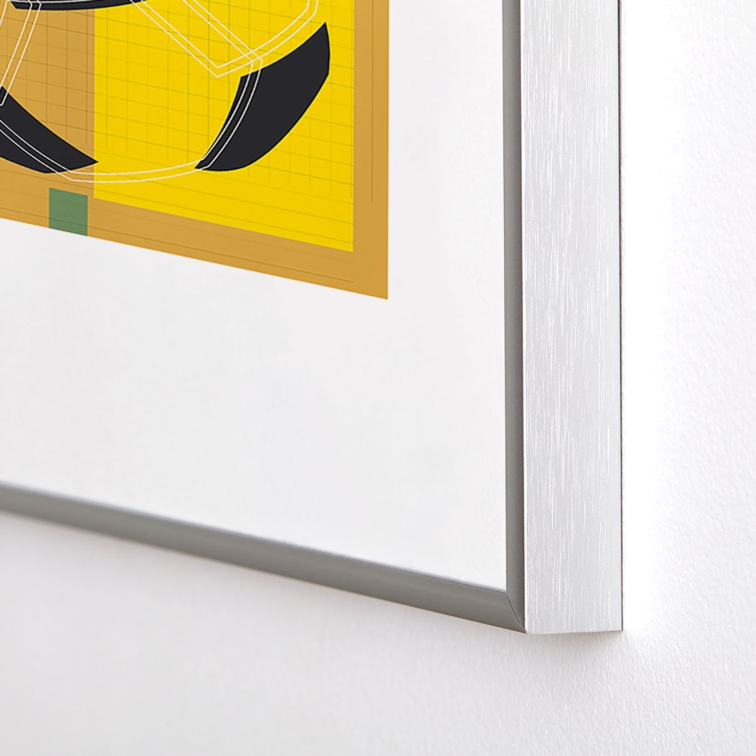 Society6 Design Studio USA 26 Soccer Poster 5 Color Metal Framed Art Print