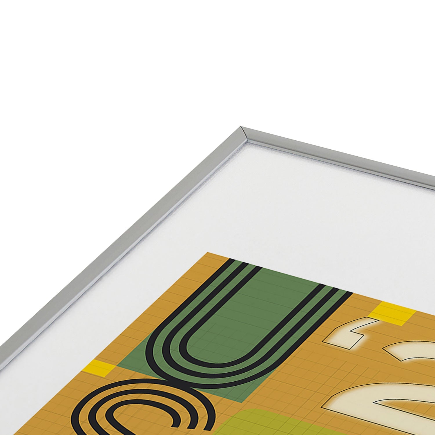 Society6 Design Studio USA 26 Soccer Poster 5 Color Metal Framed Art Print