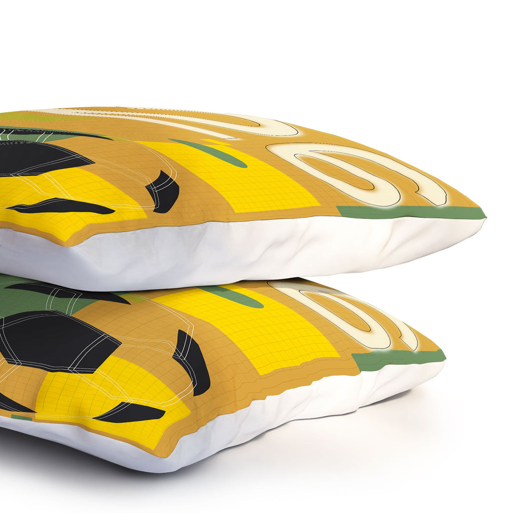 Society6 Design Studio USA 26 Soccer Poster 5 Color Pillow Shams