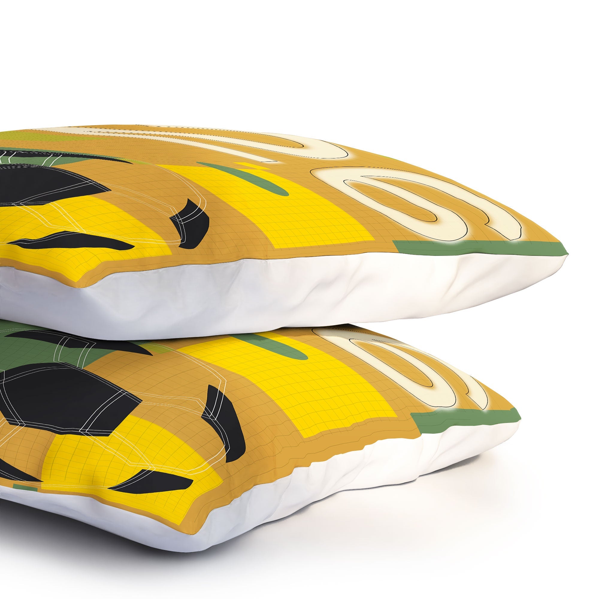 Society6 Design Studio USA 26 Soccer Poster 5 Color Pillow Shams