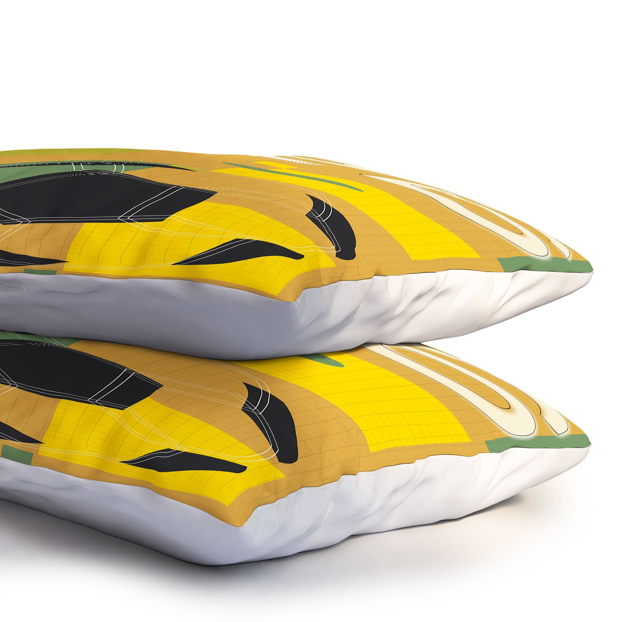 Society6 Design Studio USA 26 Soccer Poster 5 Color Pillow Shams