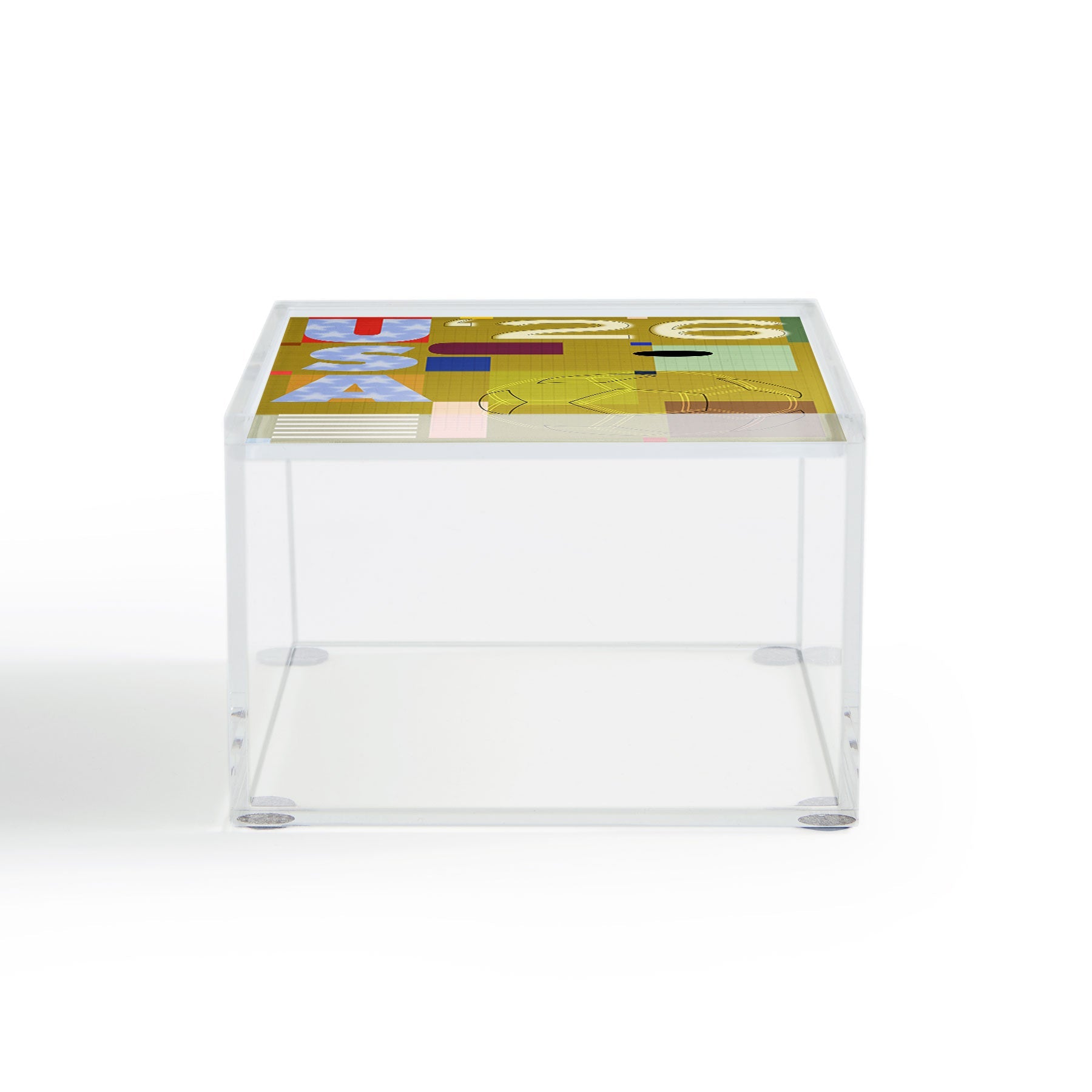 Society6 Design Studio USA 26 Soccer Poster Full Color Acrylic Box