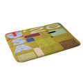 Society6 Design Studio USA 26 Soccer Poster Full Color Memory Foam Bath Mat