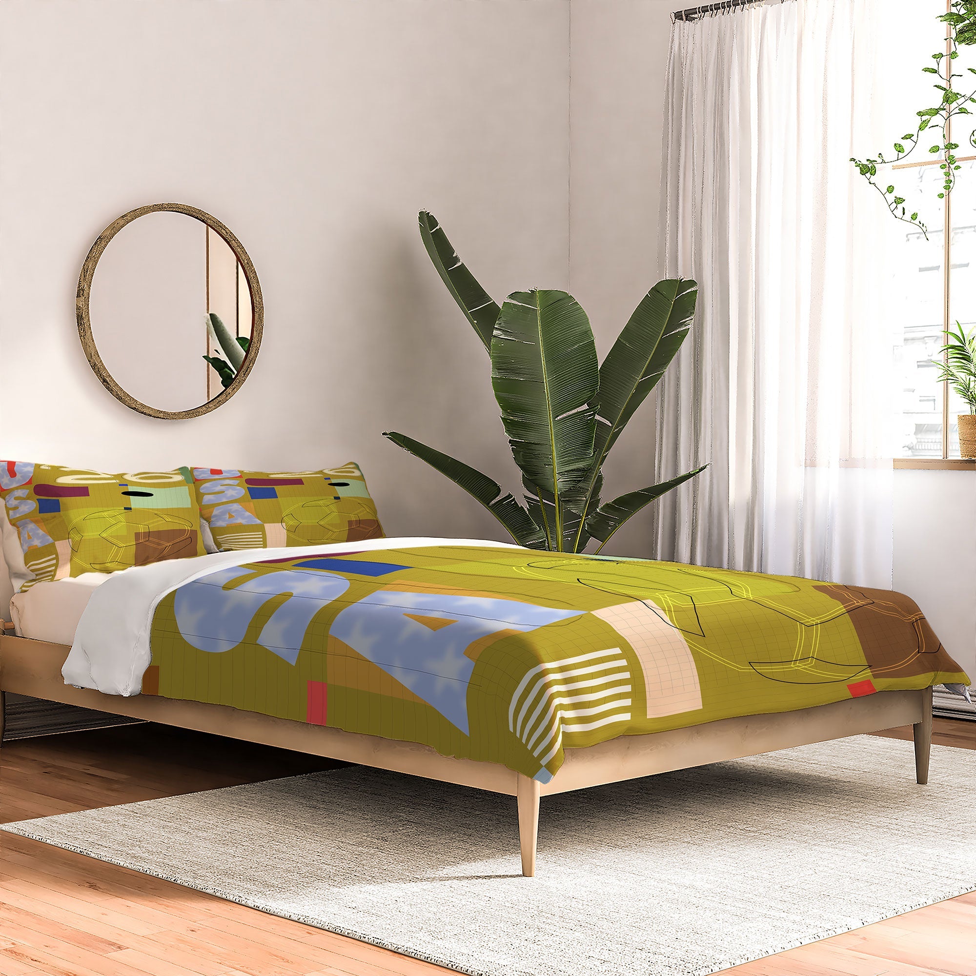 Society6 Design Studio USA 26 Soccer Poster Full Color Comforter