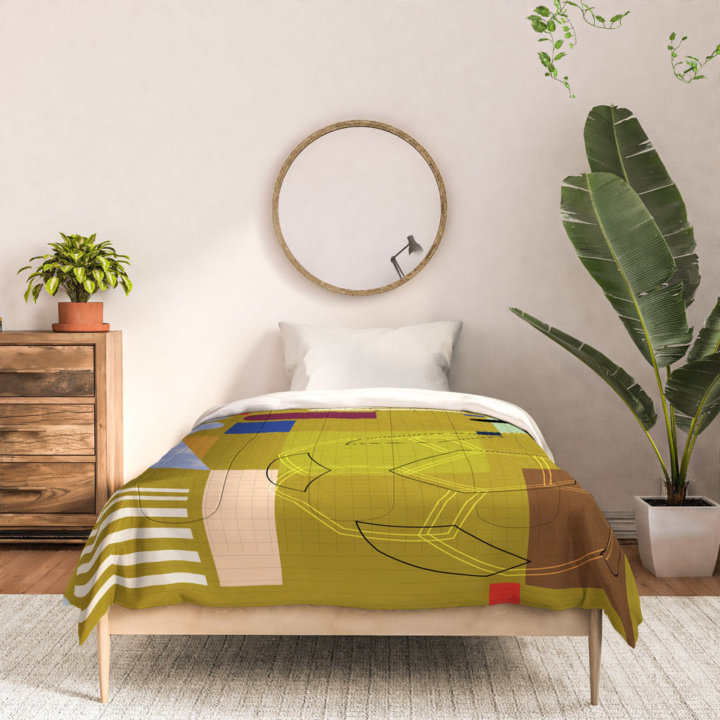 Society6 Design Studio USA 26 Soccer Poster Full Color Comforter