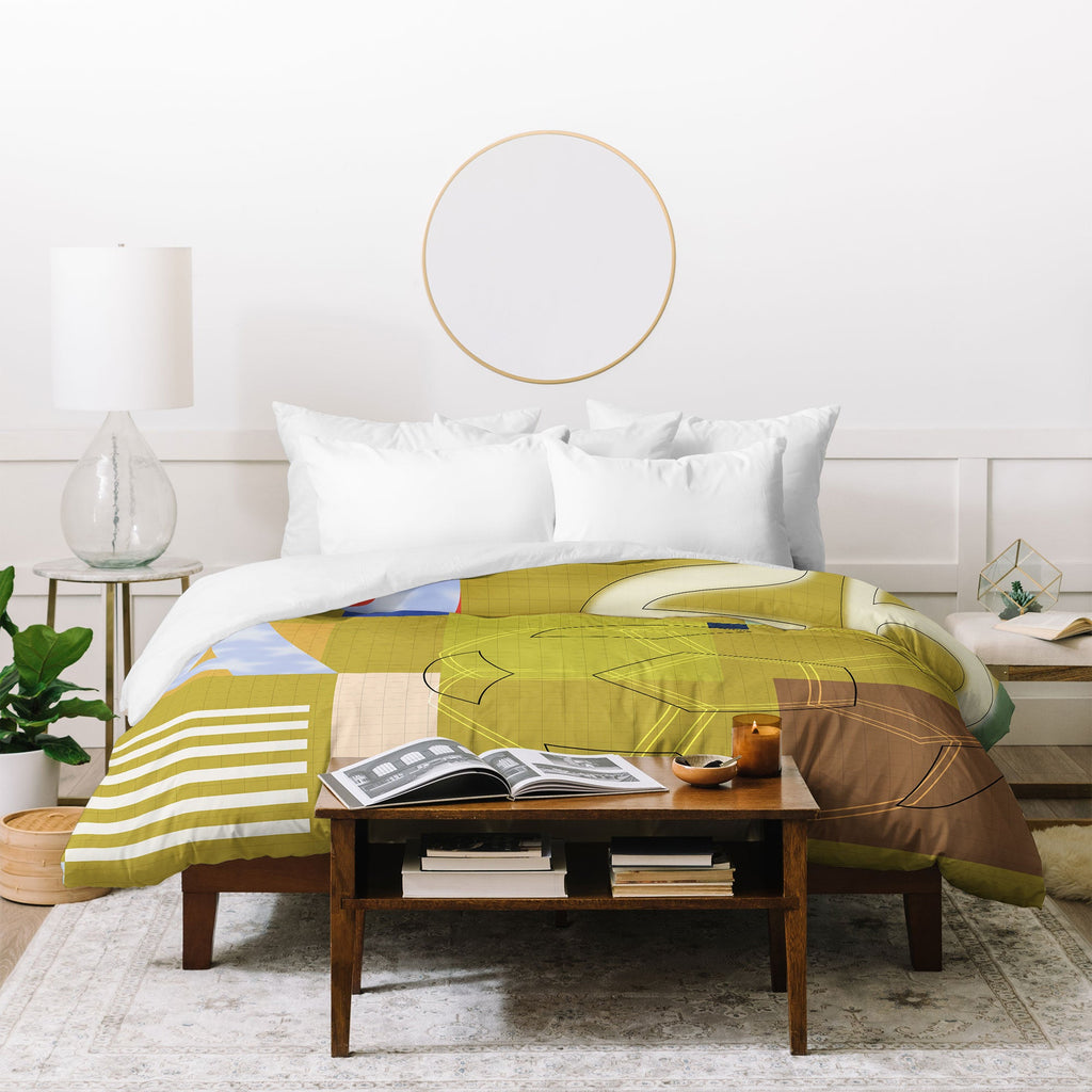Society6 Design Studio USA 26 Soccer Poster Full Color Duvet Cover