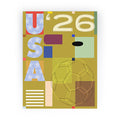 Society6 Design Studio USA 26 Soccer Poster Full Color Mini Art Print