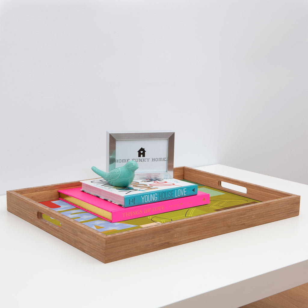 Society6 Design Studio USA 26 Soccer Poster Full Color Rectangular Tray