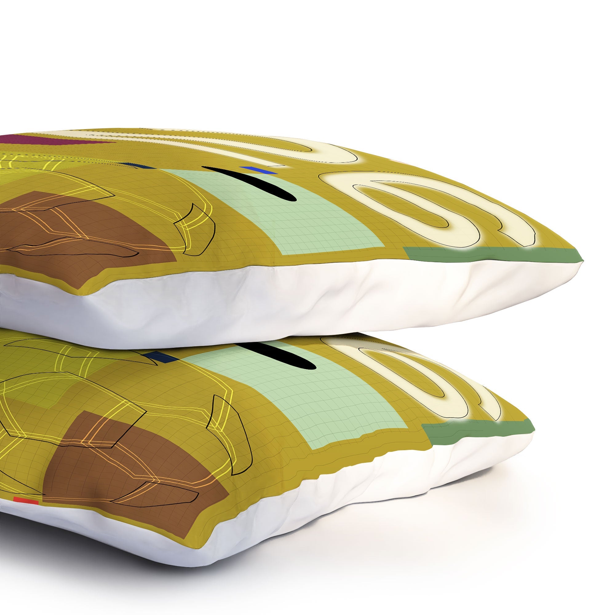 Society6 Design Studio USA 26 Soccer Poster Full Color Pillow Shams