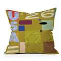 Society6 Design Studio USA 26 Soccer Poster Full Color Outdoor Throw Pillow