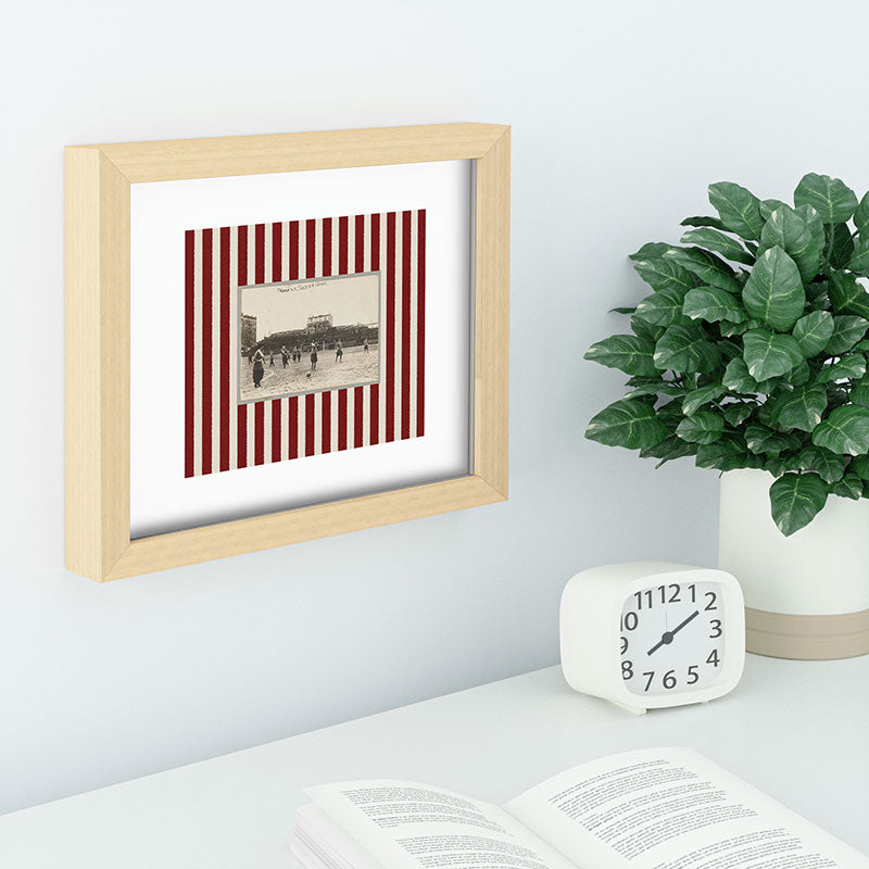Society6 Design Studio Womens Soccer Game Recessed Framing Rectangle