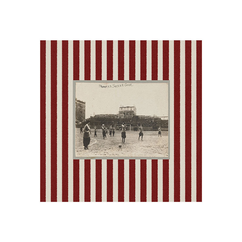 Society6 Design Studio Womens Soccer Game Art Print