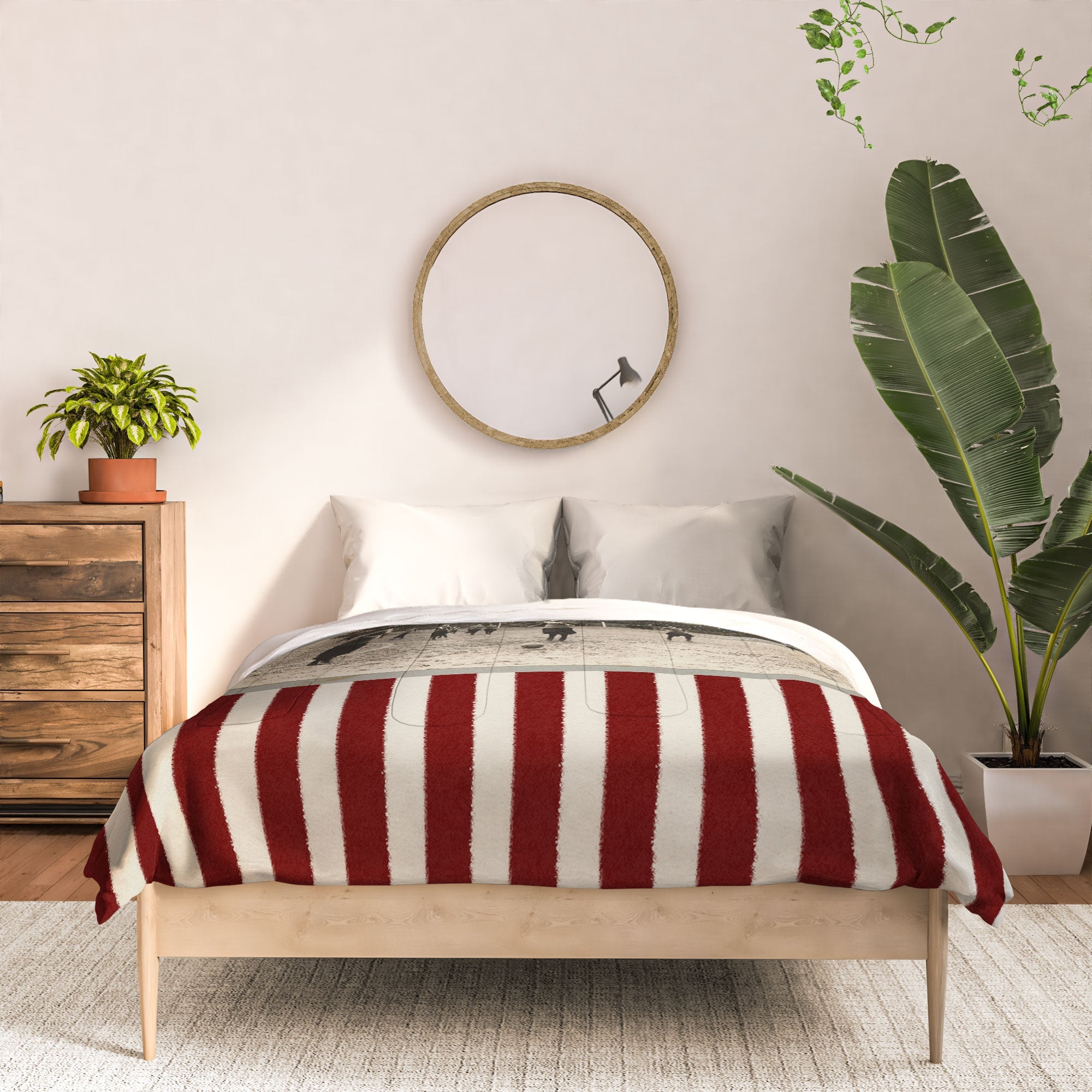 Society6 Design Studio Womens Soccer Game Comforter