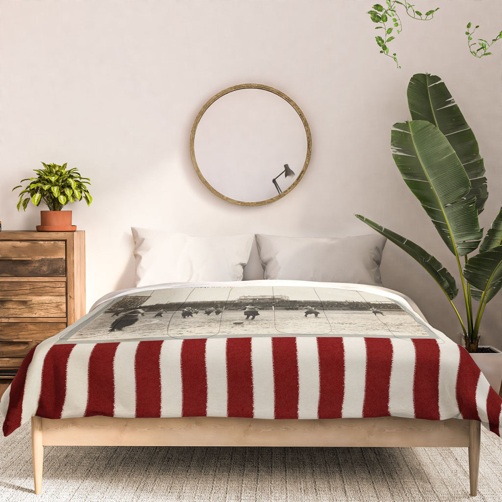Society6 Design Studio Womens Soccer Game Comforter