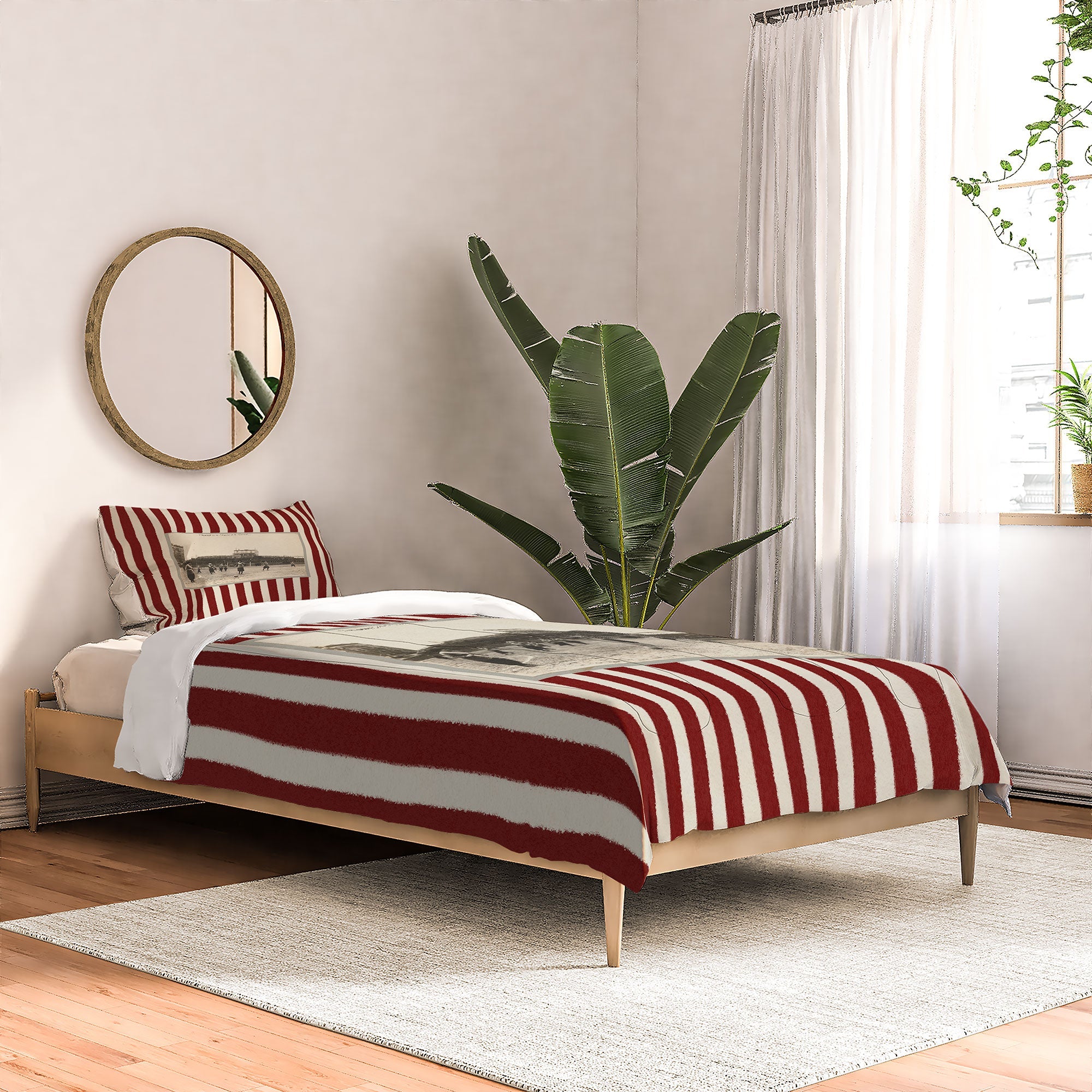 Society6 Design Studio Womens Soccer Game Comforter