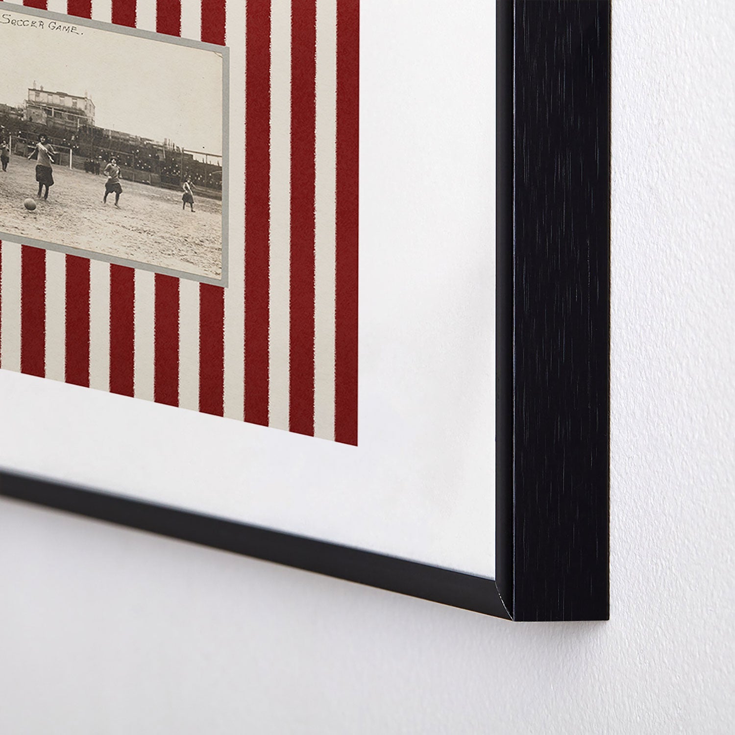 Society6 Design Studio Womens Soccer Game Metal Framed Art Print