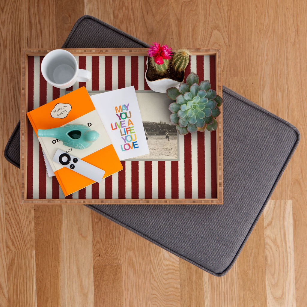 Society6 Design Studio Womens Soccer Game Rectangular Tray