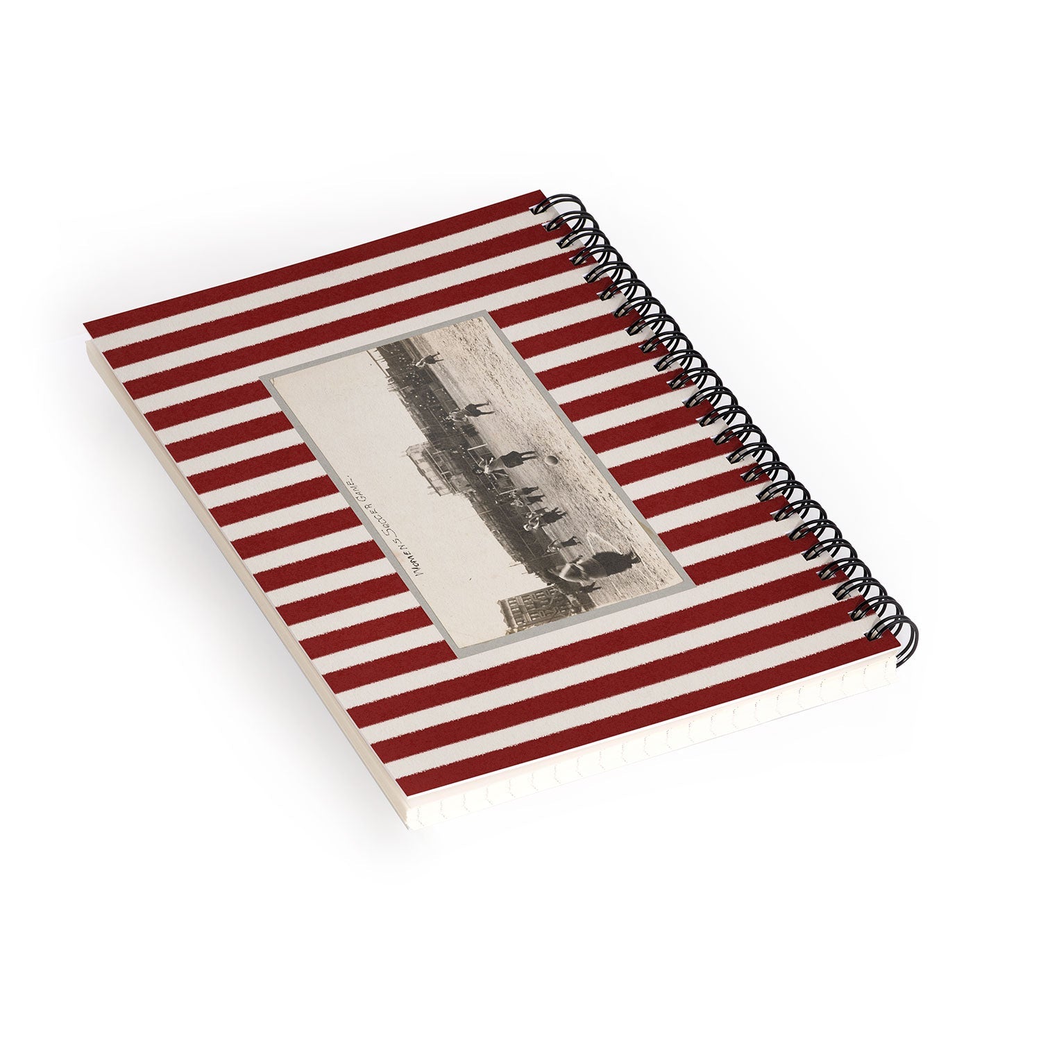Society6 Design Studio Womens Soccer Game Spiral Notebook