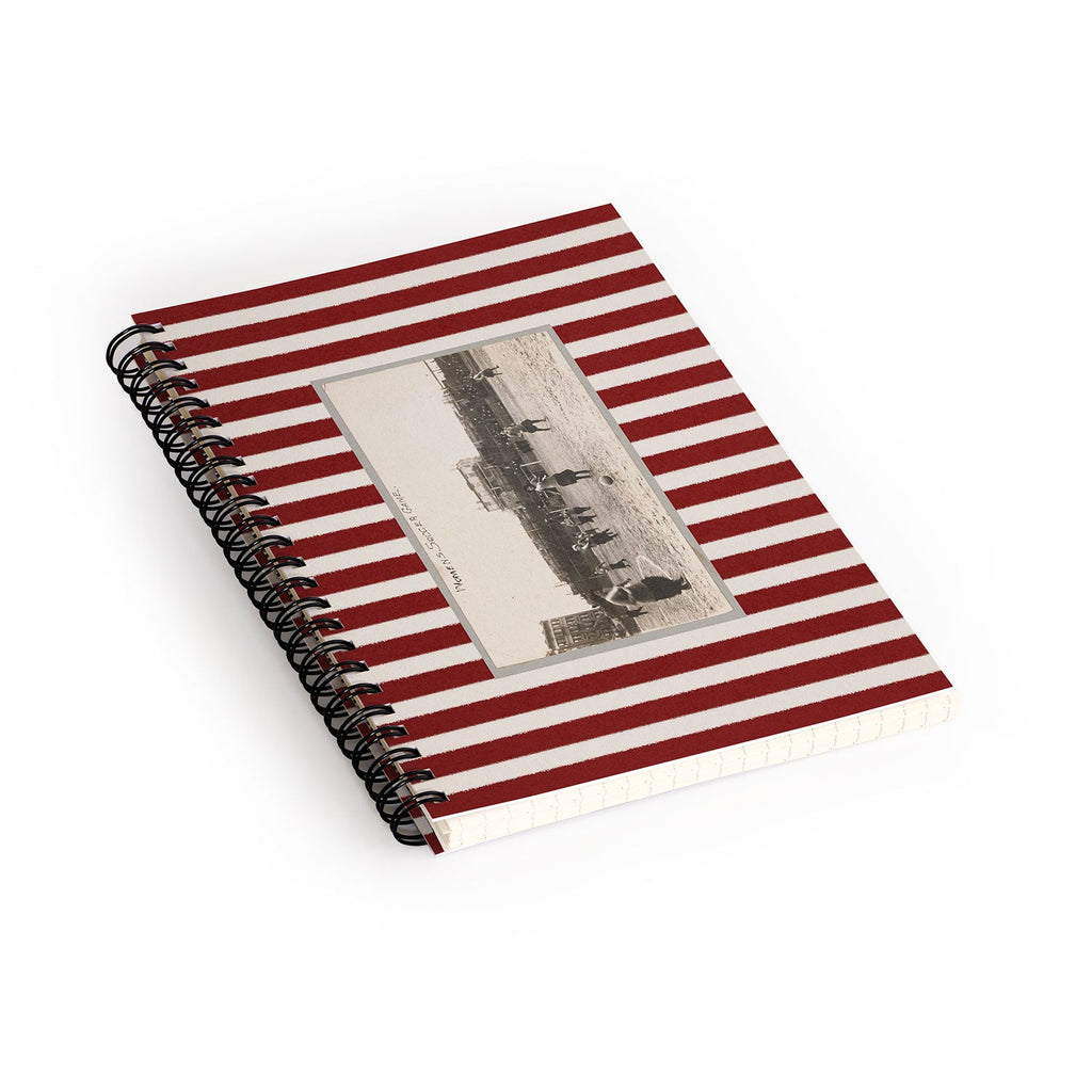 Society6 Design Studio Womens Soccer Game Spiral Notebook
