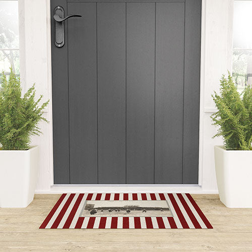Society6 Design Studio Womens Soccer Game Welcome Mat