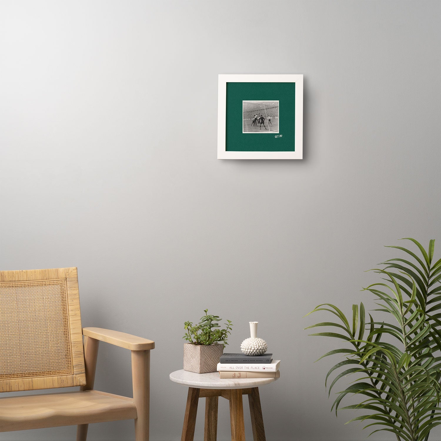 Society6 Design Studio World Cup Get In Framed Wall Art