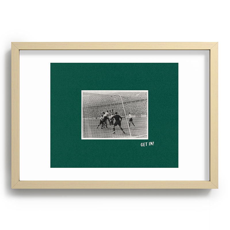Society6 Design Studio World Cup Get In Recessed Framing Rectangle