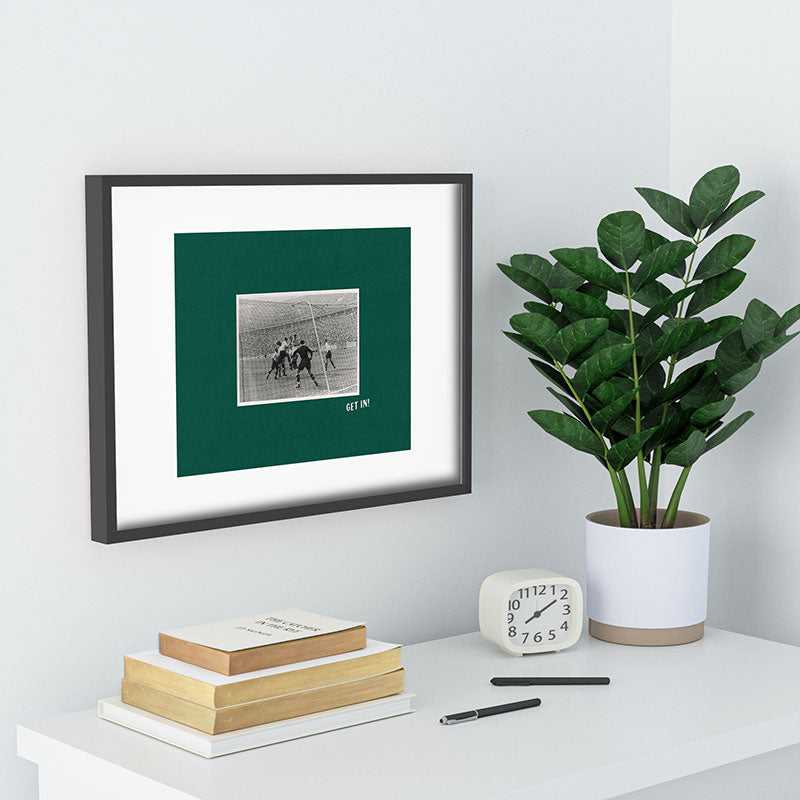 Society6 Design Studio World Cup Get In Recessed Framing Rectangle