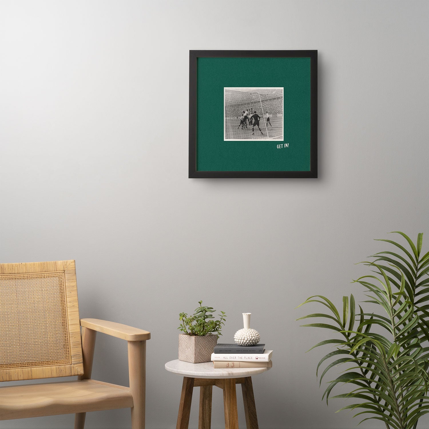 Society6 Design Studio World Cup Get In Framed Wall Art