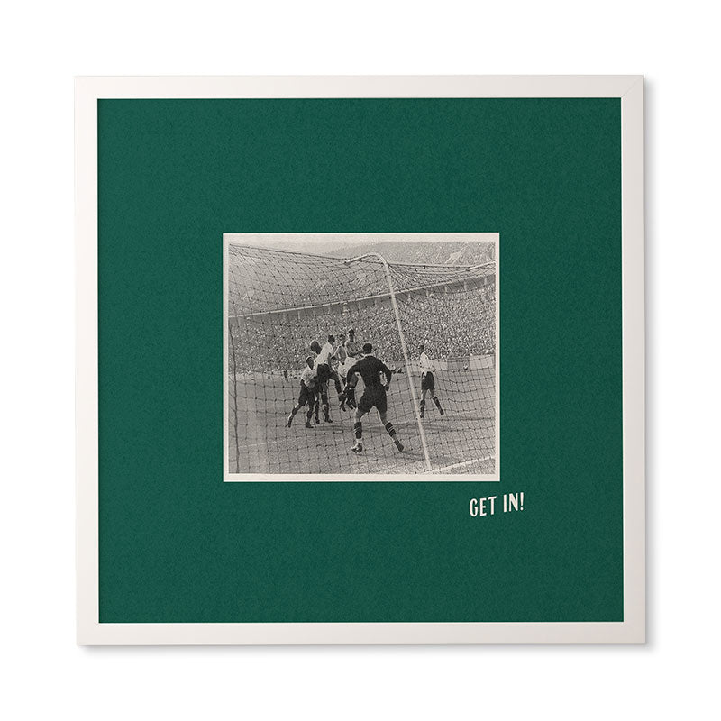 Society6 Design Studio World Cup Get In Framed Wall Art
