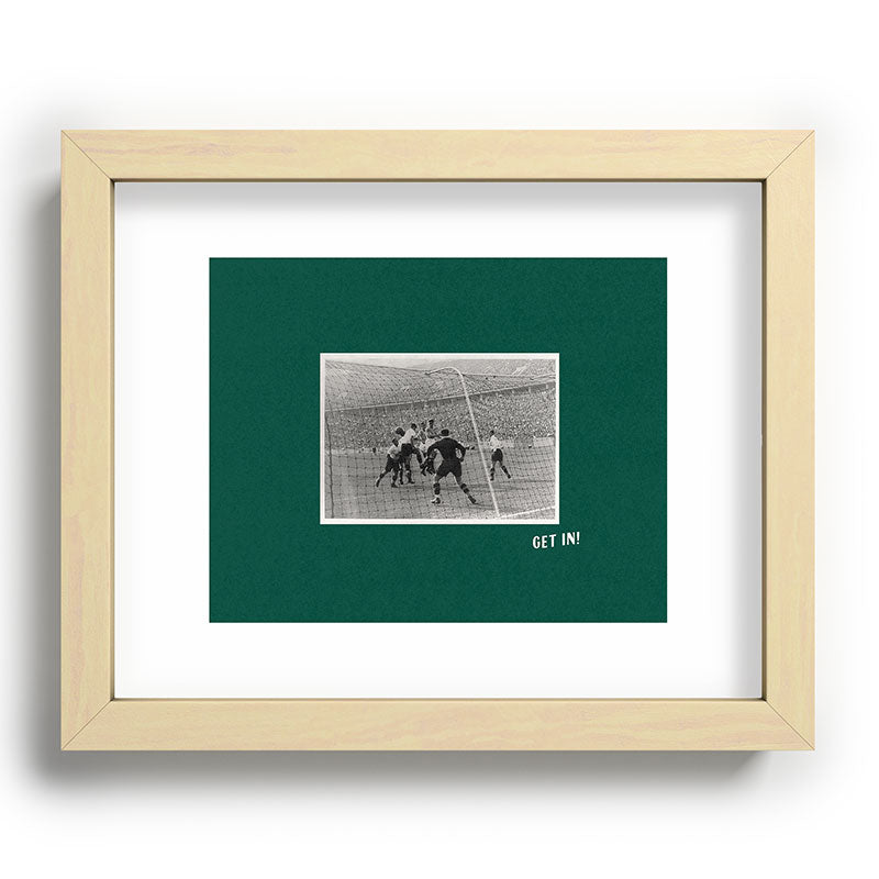 Society6 Design Studio World Cup Get In Recessed Framing Rectangle