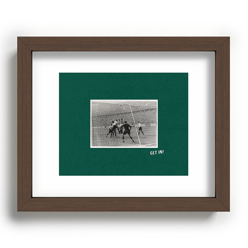 Society6 Design Studio World Cup Get In Recessed Framing Rectangle