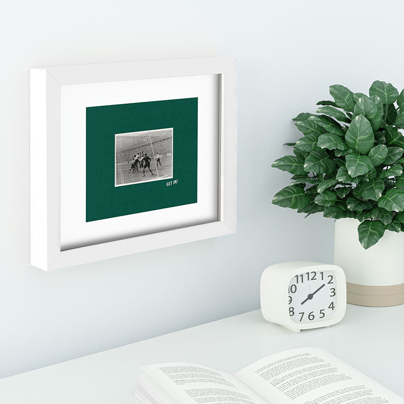Society6 Design Studio World Cup Get In Recessed Framing Rectangle