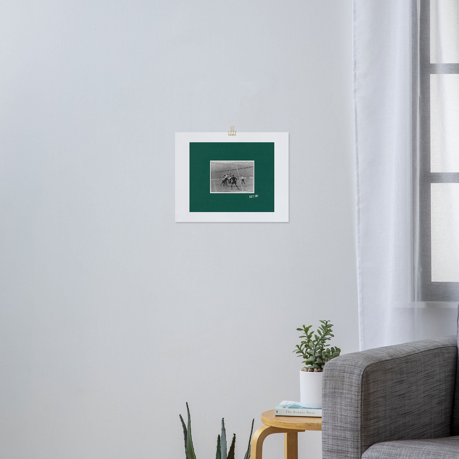 Society6 Design Studio World Cup Get In Art Print