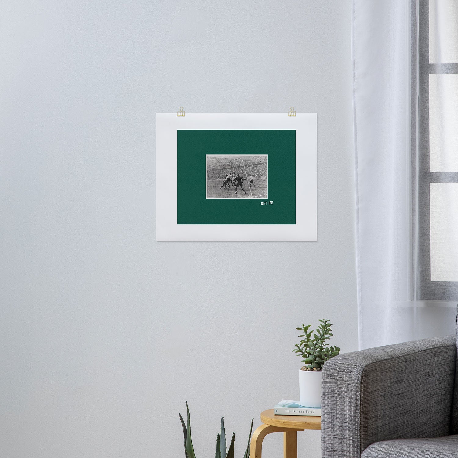 Society6 Design Studio World Cup Get In Art Print